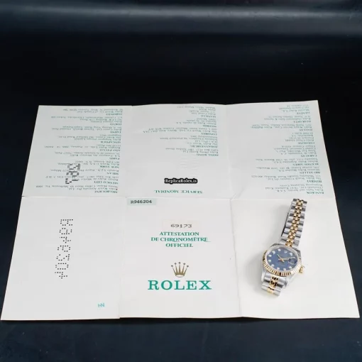 Incredible Replica Rolex Lady-datejust 69173 Caliber 2135 Automatic Movement 26mm Steel Case Womens Watch - Image 11