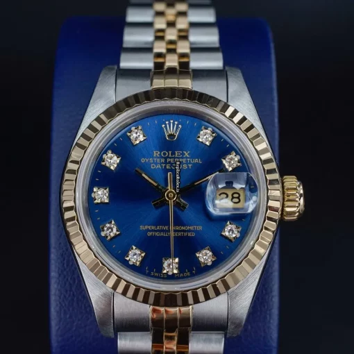 Incredible Replica Rolex Lady-datejust 69173 Caliber 2135 Automatic Movement 26mm Steel Case Womens Watch - Image 12