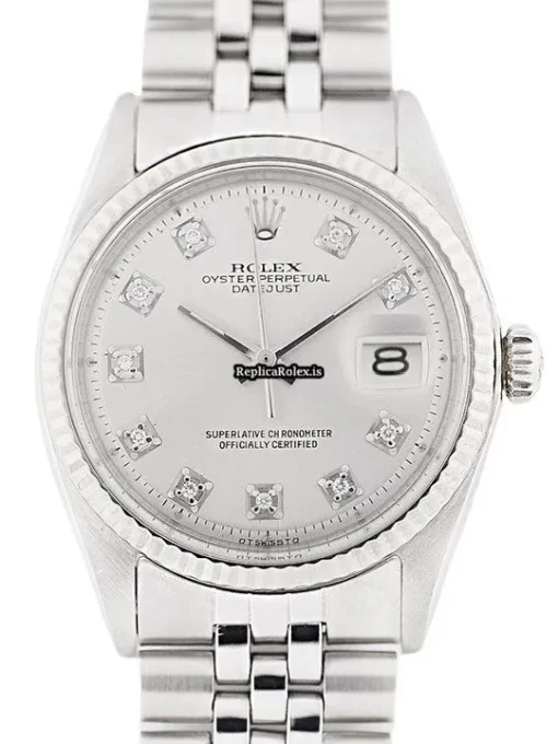 Neat Replica Rolex Datejust 1601 Caliber 1570 Automatic Movement 36mm Steel Case Watch