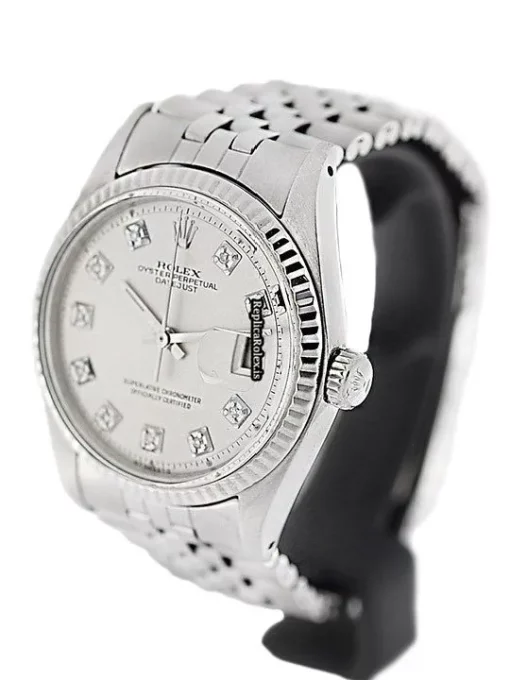 Neat Replica Rolex Datejust 1601 Caliber 1570 Automatic Movement 36mm Steel Case Watch - Image 2