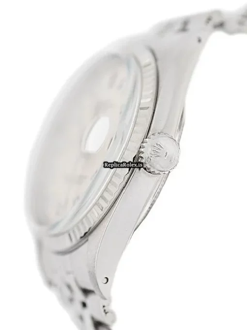 Neat Replica Rolex Datejust 1601 Caliber 1570 Automatic Movement 36mm Steel Case Watch - Image 4
