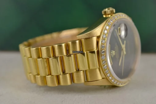 Neat Replica Rolex Day-date 18048 Automatic Movement 36mm Yellow Gold Case Mens/unisex Watch - Image 2