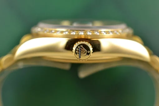 Neat Replica Rolex Day-date 18048 Automatic Movement 36mm Yellow Gold Case Mens/unisex Watch - Image 5