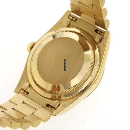 Lovely Fake Rolex Day-date 18338 Automatic Movement 36mm Yellow Gold Case Watch - Image 4