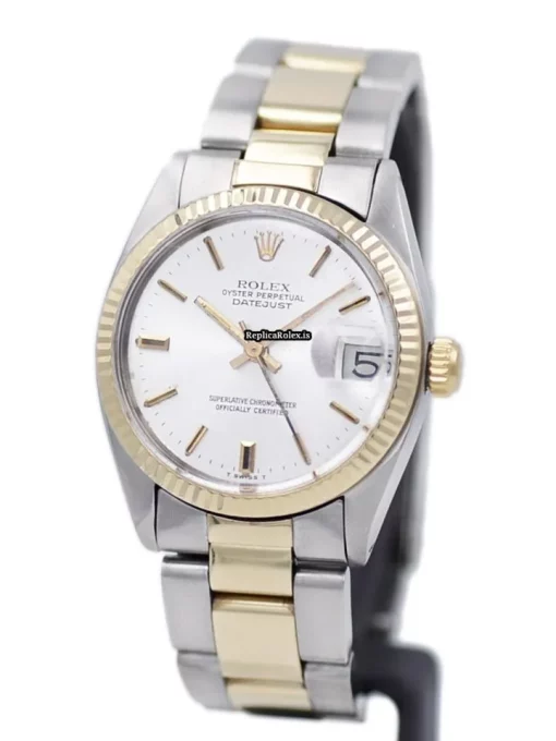 Exquisite Replicas Rolex Datejust 6827 Automatic Movement 31mm Gold/steel Case Watch - Image 2