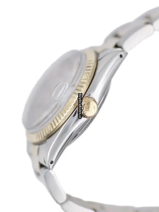 Exquisite Replicas Rolex Datejust 6827 Automatic Movement 31mm Gold/steel Case Watch - Image 3
