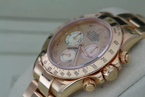 Great Replica Rolex Daytona 116528 Caliber 4130 Automatic Movement 40mm Yellow Gold Case Mens/unisex Watch - Image 4