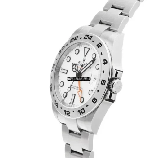 Distinctive Copy Rolex Explorer II 216570 Caliber 3187 Automatic Movement 42mm Steel Case Watch - Image 2