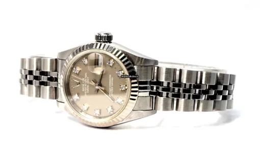 Exquisite Fake Rolex Lady-datejust 69174 Caliber 2135 Automatic Movement 26mm Gold/steel Case Womens Watch - Image 2