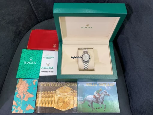 Exquisite Fake Rolex Lady-datejust 69174 Caliber 2135 Automatic Movement 26mm Gold/steel Case Womens Watch - Image 8