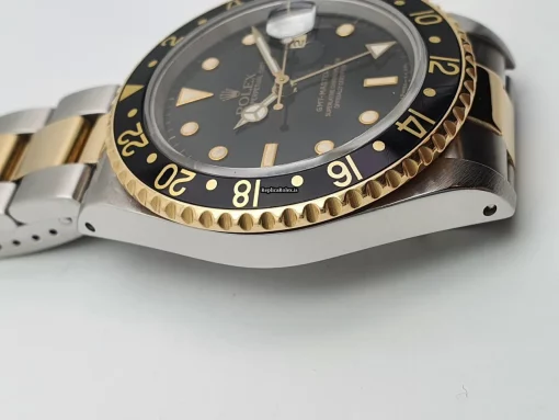 Inexpensive Replica Rolex Gmt-master II 16713 Caliber 3185 Automatic Movement 40mm Gold/steel Case Mens/unisex Watch - Image 7