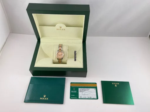 Offering Fake Rolex Lady-datejust 279161 Caliber 2236 Automatic Movement 28mm Gold/steel Case Womens Watch - Image 6