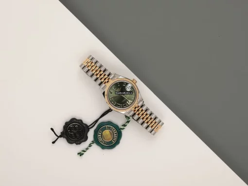 Wholesale Replica Rolex Datejust 278273 Automatic Movement 31mm Gold/steel Case Watch - Image 2