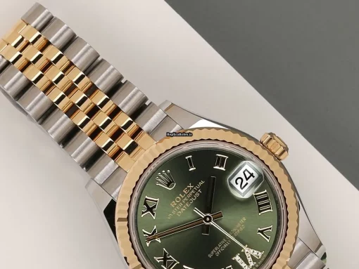 Wholesale Replica Rolex Datejust 278273 Automatic Movement 31mm Gold/steel Case Watch - Image 3