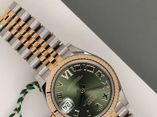Wholesale Replica Rolex Datejust 278273 Automatic Movement 31mm Gold/steel Case Watch - Image 4