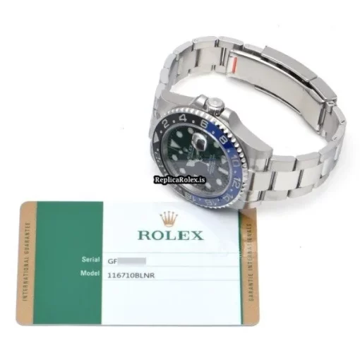 Awesome Fake Rolex Gmt-master II 116710blnr Caliber 3186 Automatic Movement 40mm Steel Case Watch - Image 5