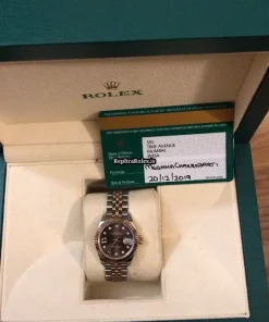 Beautiful Replica Rolex Lady-datejust 279171 Manual Winding Movement 28mm Womens Watch