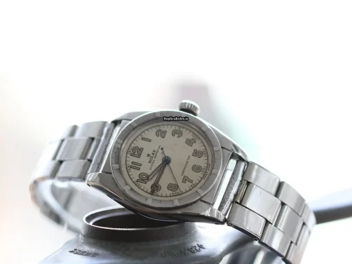 Best Copy Rolex Bubble Back 2940 Automatic Movement 32mm Steel Case Watch - Image 9