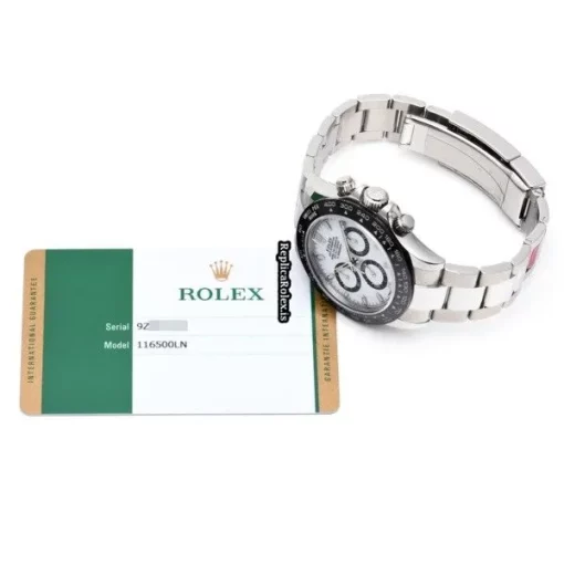 Reliable Fake Rolex Daytona 116500ln Caliber 4130 Automatic Movement 40mm Steel Case Watch - Image 5