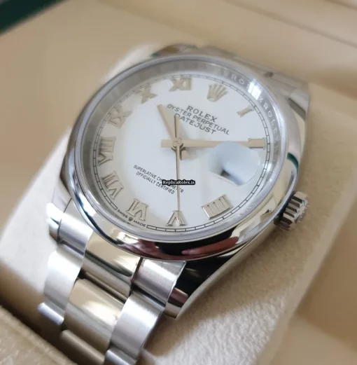 Marvellous Replica Rolex Datejust 126200 Caliber 3235 Automatic Movement 36mm Steel Case Mens/unisex Watch - Image 2
