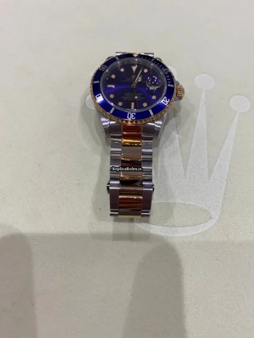 Recommend Fake Rolex Submariner Date 16613 Caliber 3135 Automatic Movement 40mm Gold/steel Case Mens/unisex Watch - Image 5