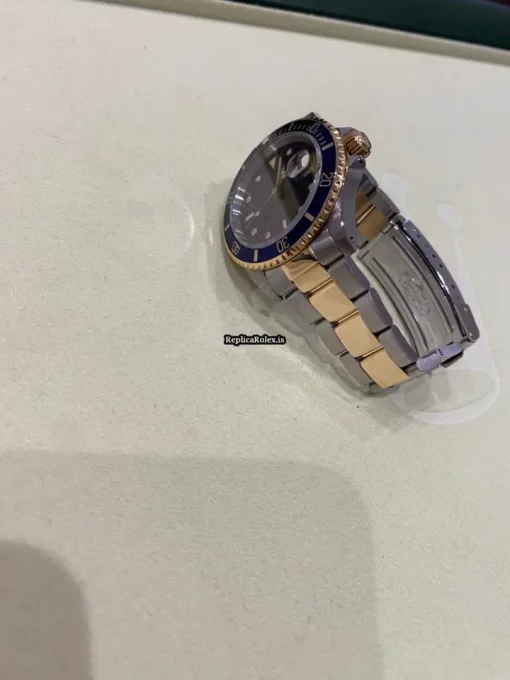 Recommend Fake Rolex Submariner Date 16613 Caliber 3135 Automatic Movement 40mm Gold/steel Case Mens/unisex Watch - Image 6
