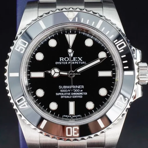 Incredible Replica Rolex Submariner 114060 Caliber 3130 Automatic Movement 40mm Steel Case Mens/unisex Watch - Image 13