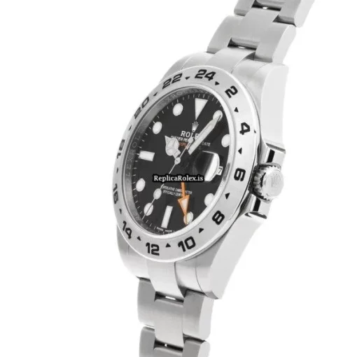 Great Imitation Rolex Explorer II 216570 Caliber 3187 Automatic Movement 42mm Steel Case Watch - Image 2