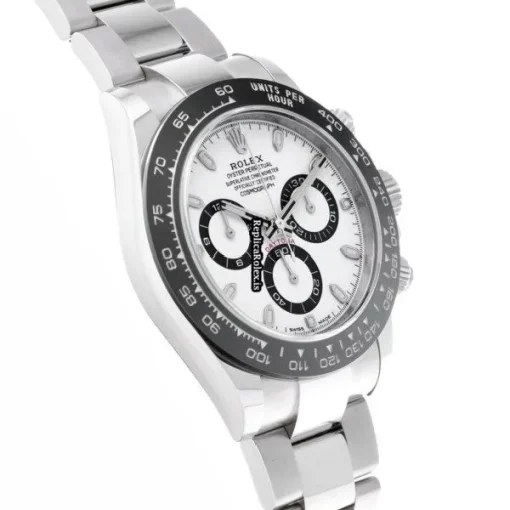Mind-boggling Fake Rolex Daytona 116500ln Caliber 4130 Automatic Movement 40mm Steel Case Watch - Image 3