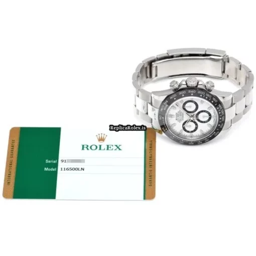 Mind-boggling Fake Rolex Daytona 116500ln Caliber 4130 Automatic Movement 40mm Steel Case Watch - Image 5