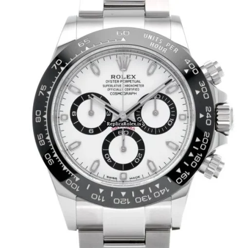 Mind-boggling Fake Rolex Daytona 116500ln Caliber 4130 Automatic Movement 40mm Steel Case Watch - Image 6