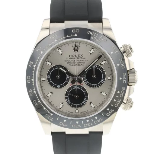 Unique Fake Rolex Daytona 116519ln Caliber 4130 Automatic Movement 40mm White Gold Case Mens/unisex Watch