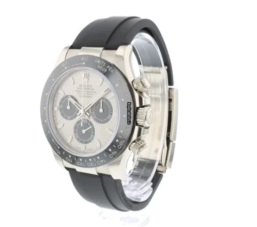 Unique Fake Rolex Daytona 116519ln Caliber 4130 Automatic Movement 40mm White Gold Case Mens/unisex Watch - Image 2