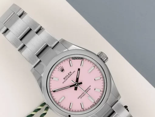 Pleasing Fake Rolex Oyster Perpetual 31 277200 Automatic Movement 31mm Steel Case Watch - Image 3