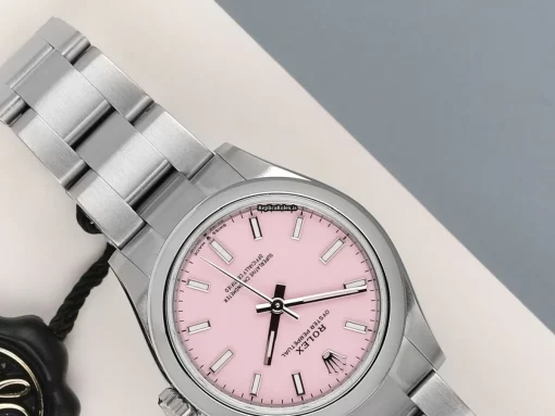 Pleasing Fake Rolex Oyster Perpetual 31 277200 Automatic Movement 31mm Steel Case Watch - Image 4