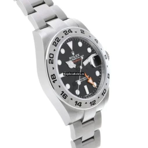 Aaa Copies Rolex Explorer II 216570 Caliber 3187 Automatic Movement 42mm Steel Case Watch - Image 3