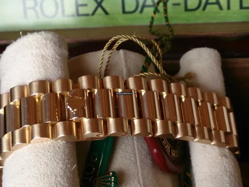 Defect Fake Rolex Day-date 36 18038 Automatic Movement Yellow Gold Case Mens/unisex Watch - Image 9