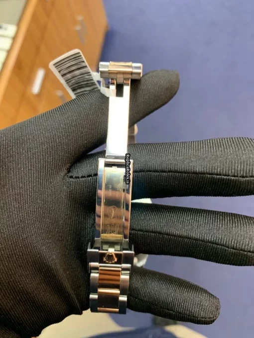 Cool Replica Rolex Yacht-master II 116681 Caliber 4160 Automatic Movement 44mm Gold/steel Case Mens/unisex Watch - Image 5