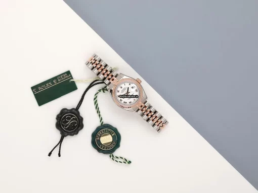 Top Fake Rolex Lady-datejust 179171 Automatic Movement 26mm Gold/steel Case Watch - Image 2