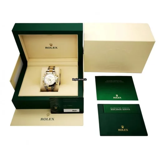 Wholesale Replica Rolex Daytona 116503 Caliber 4130 Automatic Movement 40mm Gold/steel Case Mens/unisex Watch - Image 5