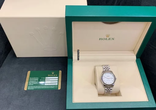 Inexpensive Fake Rolex Lady-datejust 178274 Caliber 2235 Automatic Movement 31mm Gold/steel Case Womens Watch - Image 4