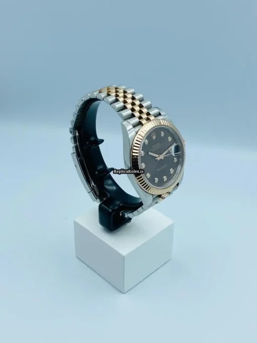 Quality Fake Rolex Datejust II 126331 Caliber 3235 Automatic Movement 41mm Gold/steel Case Mens/unisex Watch - Image 2