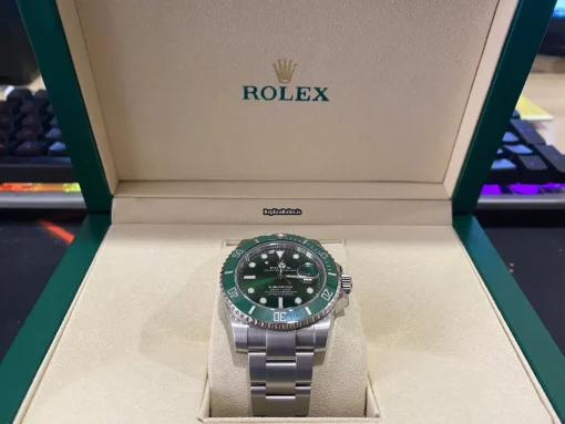 Perfect Replica Rolex Submariner Date 116610lv Caliber 3135 Automatic Movement 40mm Steel Case Mens/unisex Watch - Image 3
