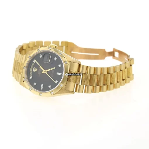 Ideal Replica Rolex Day-date 36 18038 Automatic Movement 36mm Yellow Gold Case Watch - Image 8