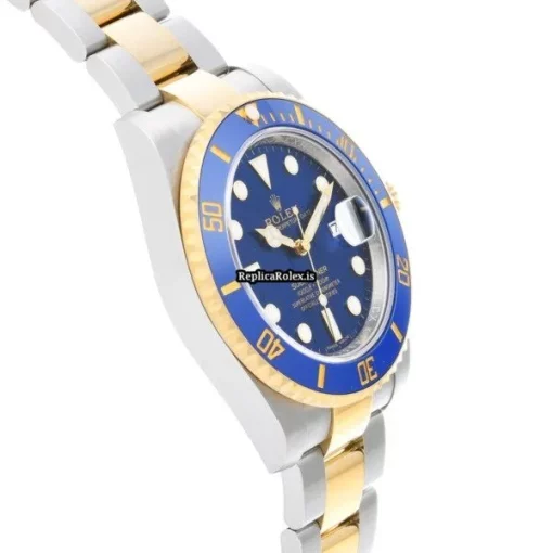 Great Fake Rolex Submariner Date 116613lb Caliber 3135 Automatic Movement 40mm Steel Case Watch - Image 3