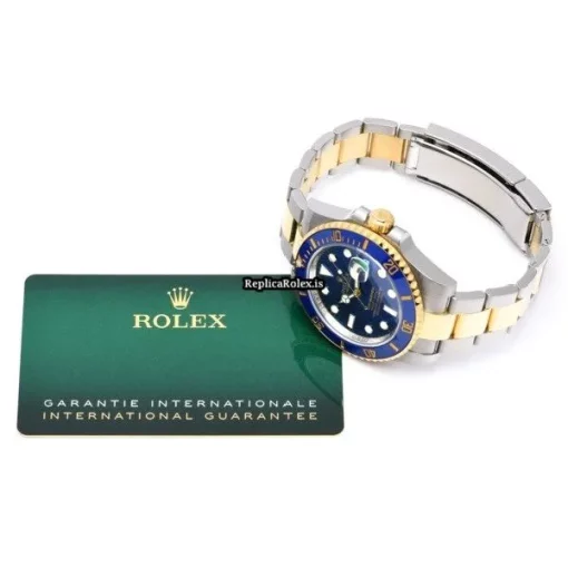Great Fake Rolex Submariner Date 116613lb Caliber 3135 Automatic Movement 40mm Steel Case Watch - Image 5