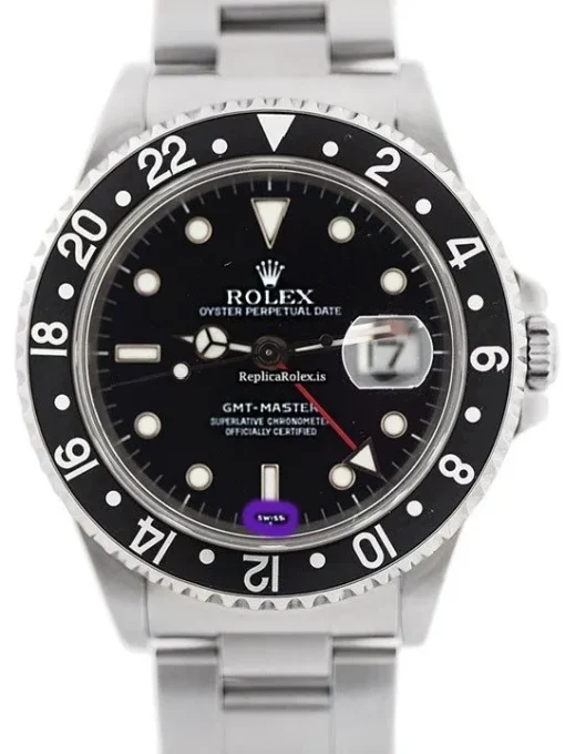 Fantastic Fake Rolex Gmt-master 16700 Automatic Movement 40mm Steel Case Watch - Image 4