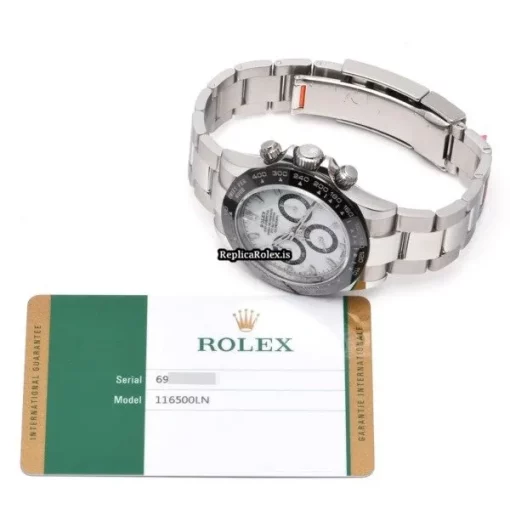 Top Copies Rolex Daytona 116500ln Caliber 4130 Automatic Movement 40mm Steel Case Watch - Image 5