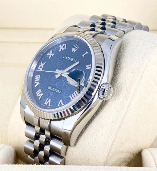 Affordable Replicas Rolex Datejust 116234 Caliber 3135 Automatic Movement 36mm White Gold Case Mens/unisex Watch - Image 5