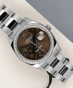Incredible Fake Rolex Datejust 116244 Automatic Movement 36mm Gold/steel Case Watch
